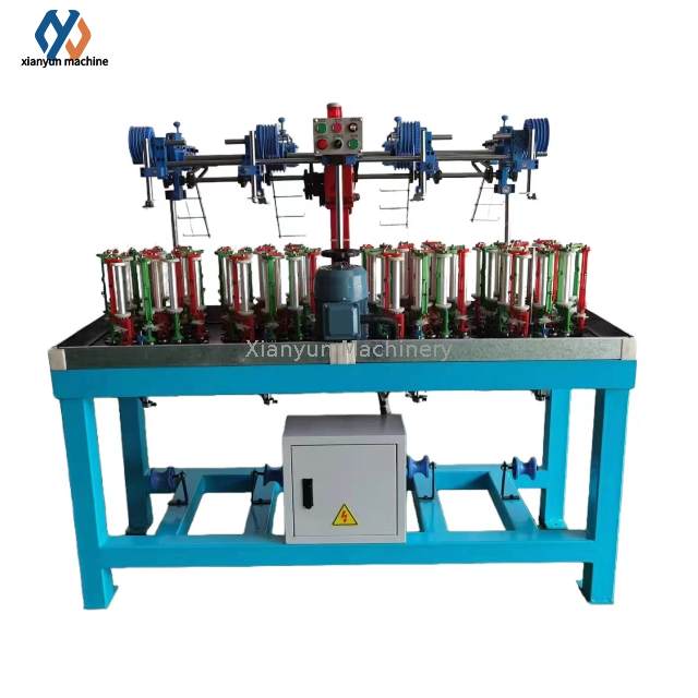 Rope braiding machine 