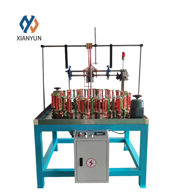 Rope braiding machine 